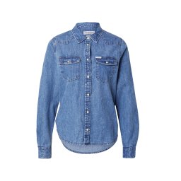 GUESS JEANS Bluză albastru denim