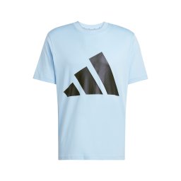 ADIDAS SPORTSWEAR Tricou funcțional 'Essentials' albastru deschis / negru