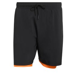 ADIDAS PERFORMANCE Pantaloni sport 'CLUB' portocaliu / negru