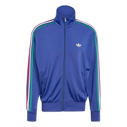 ADIDAS ORIGINALS Hanorac 'Firebird' albastru / verde / roşu închis / alb