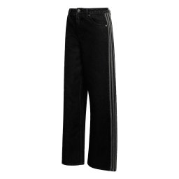 ADIDAS ORIGINALS Jeans 'Firebird Track' gri închis / negru denim