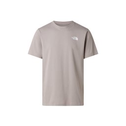 THE NORTH FACE Tricou 'Evolution Box NSE' gri deschis / alb