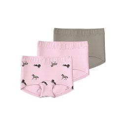 NAME IT Chiloţi 'NKFHipster' gri taupe / roz deschis / negru