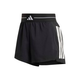 ADIDAS PERFORMANCE Pantaloni sport 'Hyperglam' negru / alb