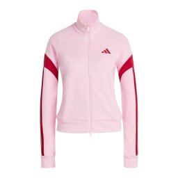 ADIDAS SPORTSWEAR Bluză cu fermoar sport 'HER' roz / roșu