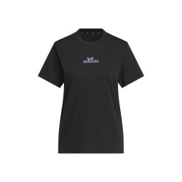 ADIDAS SPORTSWEAR Tricou funcțional 'LIN BOW' lila / negru