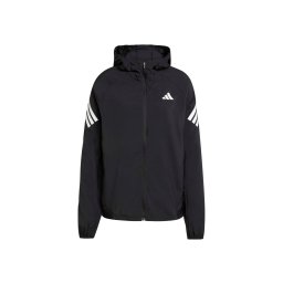 ADIDAS PERFORMANCE Geacă sport negru / alb