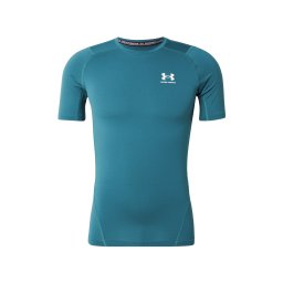 UNDER ARMOUR Tricou funcțional verde smarald / negru / alb