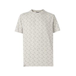 ARMANI EXCHANGE Tricou crem / ecru / gri