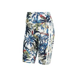 ADIDAS SPORTSWEAR Pantaloni sport 'Adidas x Farm Rio' albastru închis / galben / gri / alb