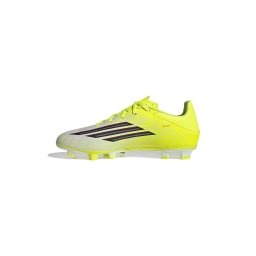 ADIDAS PERFORMANCE Ghete de fotbal 'F50 CLUB' verde neon / negru / argintiu