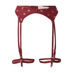 Hunkemöller Suport de ștrampi roz / roşu închis