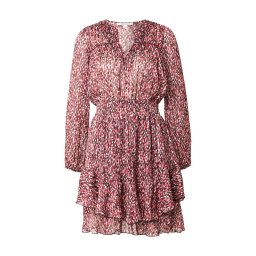 Morgan Rochie '261-RANDY' roz / roșu burgundy / negru / alb