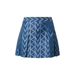 MICHAEL Michael Kors Fustă bleumarin / albastru deschis