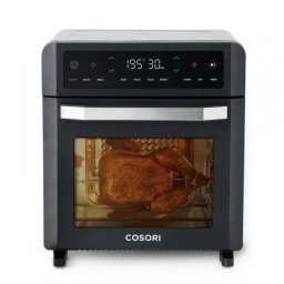 Friteuza cuptor cu aer cald Cosori CAF-R121-KEU, 1800W, 12 L, 11 programe, 30-220°C, Sisteme de siguranta, Accesorii, Negru