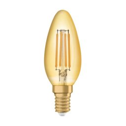 Bec LED Osram Vintage 1906 CLAS B, E14, 4W (35W), 410 lm, lumina calda (2400K), cu filament