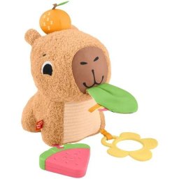 Fisher-Price Sensimals: Figurină de plu kapibara - 24 cm
