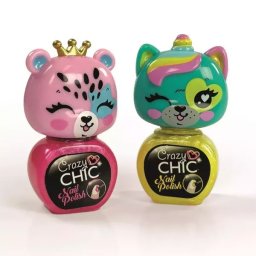 Crazy Chic: Set de oje cu animale – 2 bucăți, galben și roz