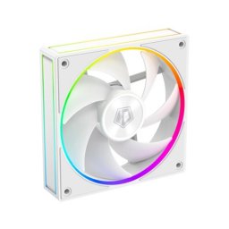 ID-Cooling Cooler 12cm - AF-127-ARGB-W (29.9dB, max. 132.52 m3/h, 4pini, PWM, 12cm, LED ARGB, alb)