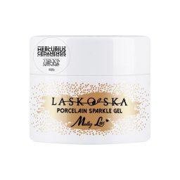 Gel Builder MollyLac Porcelain Sparkle Light Nude 50g