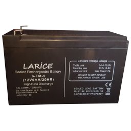 Acumulator LARICE 12V/9Ah high rate pentru UPS-uri (LARICE BAT 9Ah HR)