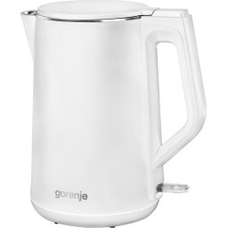 Fierbator Gorenje K15DWW Kettle, Electric, Capacity 1.5 L, Power 2200 W, Plastic, White
