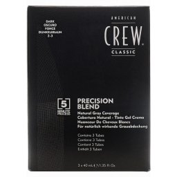 American Crew Precision Blend Natural Gray Coverage Dark 3 x 40 ml