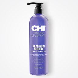 CHI Color Illuminate Platinum Blonde Purple Shampoo 739 ml