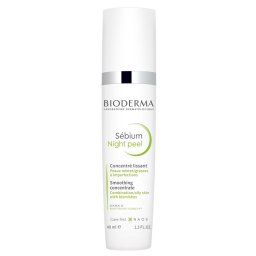 Bioderma Sébium Night Peel Smoothing Concentrate 40 ml