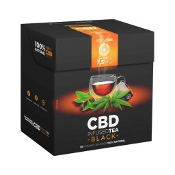 Multitrance Ceai negru cu CBD 7.5mg Calmare si Energizare Deluxe x20