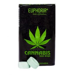 Euphoria Dropsuri Aroma Canabis si Menta 25g