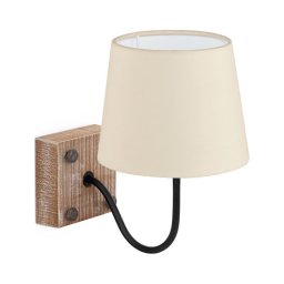 Eglo 32248 - Aplică de perete 1xE14/40W/230V maro/bej