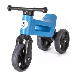 Funny Wheels - Bicicletă fără pedale 2în1 RIDER SPORT, albastru/negru