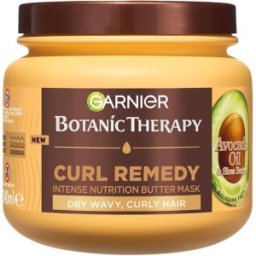 Masca de Par Garnier Botanic Therapy, pentru Par Uscat, Ondulat si Cret, Ulei de Avocado si Unt de Shea, 340 ml