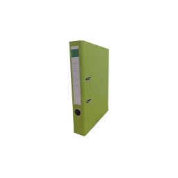 Biblioraft A4 50 mm PP/hârtie NN 25 buc/cutie, verde lime