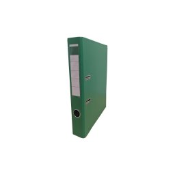Biblioraft A4 50 mm PP/hârtie NN 25 buc/cutie, verde deschis