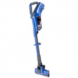 Aspirator vertical Daewoo RSH-310GB-1, tip stick, putere 130 W, recipient colectare 0.6 L, filtru HEPA, baterie reincarcabila, autonomie 30 min, Albastru