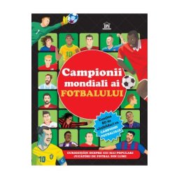 Campionii mondiali ai fotbalului. Carte cu abtibilduri