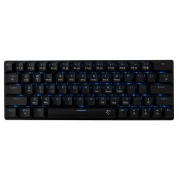 Tastatura Tastatura Wireless Mecanica Premium Line GK-003111, Bluetooth, 2.4 GHz sau cu fir, Tip Compact Carry-On, FULL Anti-Ghosting, Taste Iluminate RGB LED, Cablu Braided 1.5m USB-C-USB-A Detasabil, Negru