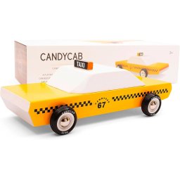 Candylab Toys Americana – Hudson Taxi – Jucărie Premium din Lemn