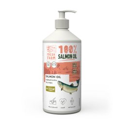 Ulei de somon pentru caini si pisici, Fresh Farm 1000 ml