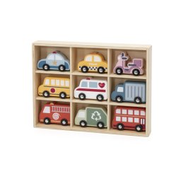 Set vehicule urbane cu cutie, viga