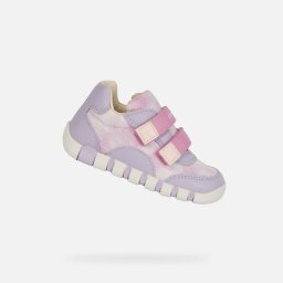 Pantofi de fete Geox Iupidoo violet