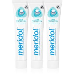 Meridol Gum Protection pastă de dinți ajuta la refacerea gingiilor iritate 3 x 75 ml