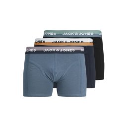 JACK & JONES Boxeri 'JWHERIC' albastru marin / opal / negru / alb