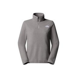 THE NORTH FACE Pulovere sport 'Glacier' gri amestecat / alb