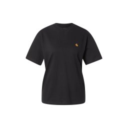 Carhartt WIP Tricou 'Chase' auriu / negru