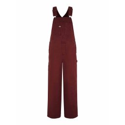 DICKIES Salopeta 'Bib' maro ruginiu