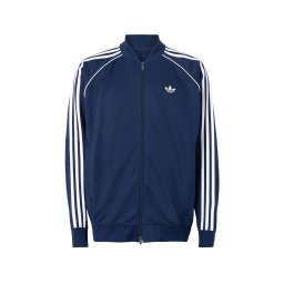 ADIDAS ORIGINALS Hanorac 'SST Adicolor Classics' albastru închis / alb