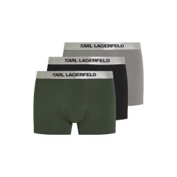 Karl Lagerfeld Boxeri gri / verde închis / negru / argintiu